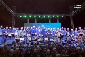 محافظة دمشق تكرّم 250 من حفظة القرآن الكريم في حي القابون 29 محافظة دمشق 4