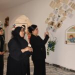 زيارة السيدة مزنة الأطرش إلى كلية الفنون الجميلة في البصرة 2025 37 مزنة الأطرش