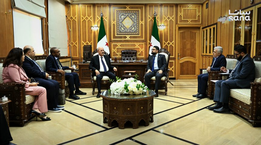 وزير العدل يبحث مع اتحاد المحامين العرب سبل تعزيز التعاون القانوني 1 العدل