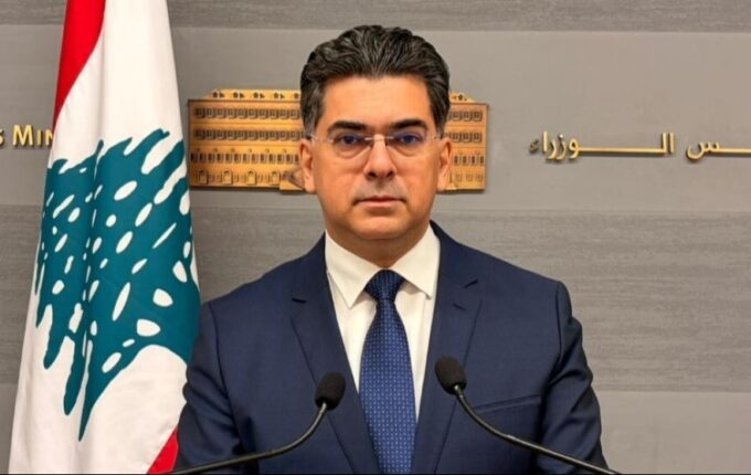 وزير الإعلام اللبناني هناك