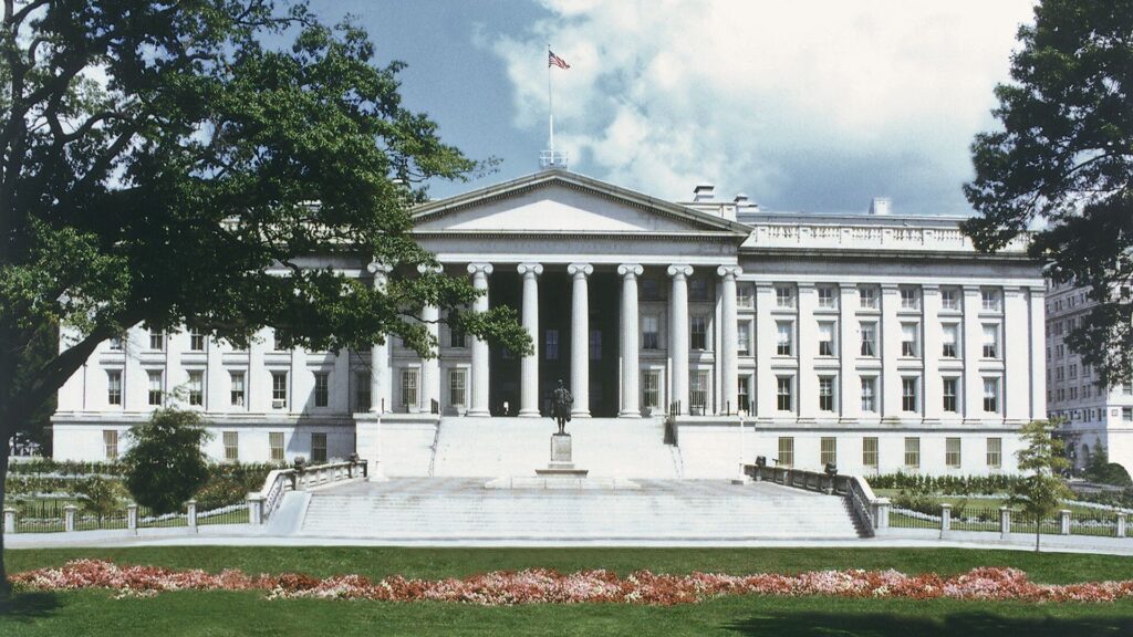 us treasury cover