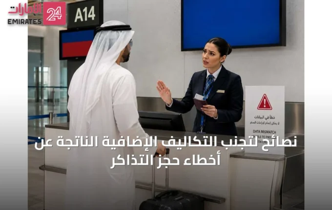 نصائح لتجنب التكاليف الإضافية الناتجة عن أخطاء حجز التذاكر » الإمارات 24 3 article 51142
