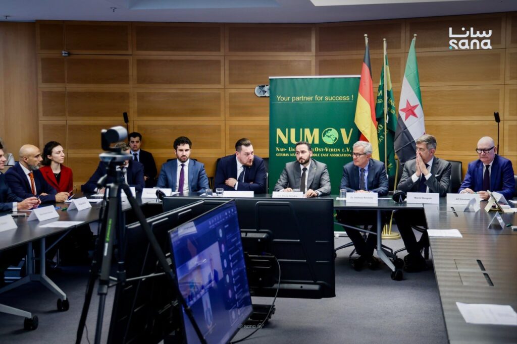 القائم بأعمال السفارة السورية في برلين يشارك في حوار حول الاقتصاد والاستثمار بسوريا 1 photo 1 2026 06 09 21 43 34