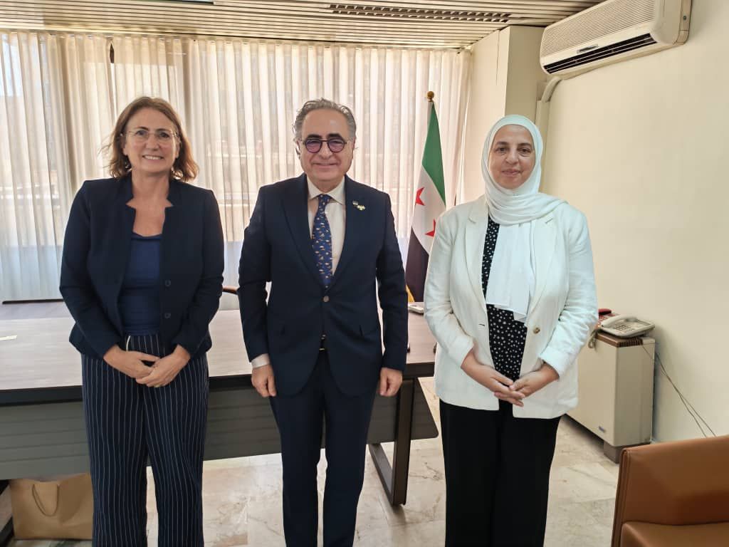 رئيس اتحاد غرف الصناعة السورية ومنظمة العمل الدولية يبحثان توسيع برامج التدريب 1 photo 2026 06 24 16 30 00