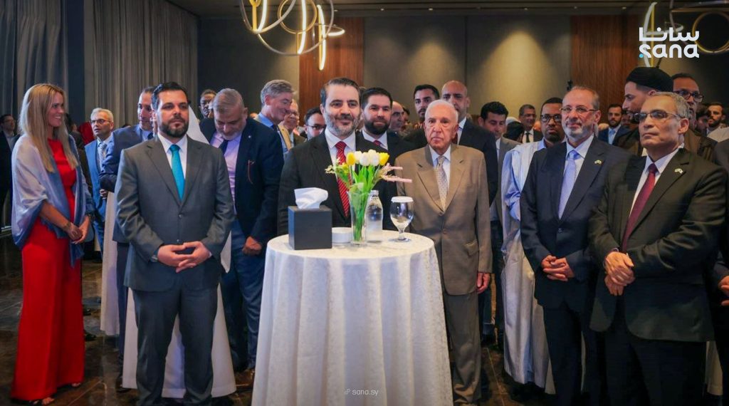 احتفال يوم إفريقيا بدمشق.. الشيباني: القارة شريك أساسي في بناء عالم أكثر توازناً 1 photo 4 2026 06 08 23 23 21 1024x570 1