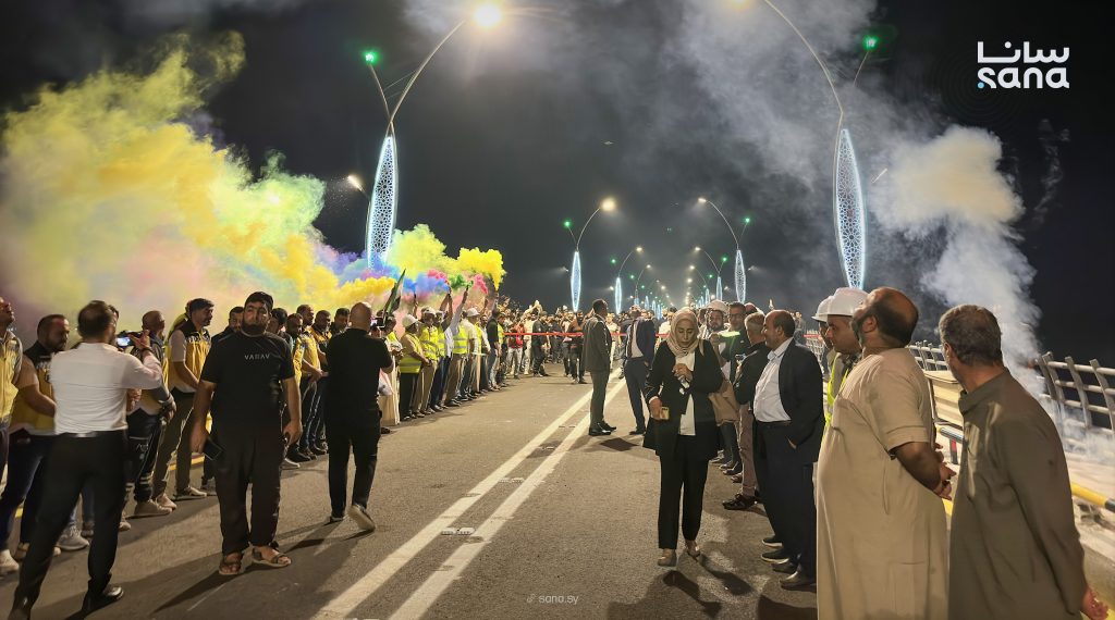 افتتاح جسر الرشيد في الرقة وإعادته إلى الخدمة بعد أربعة أشهر من العمل 1 IMG 1614 1024x570 1