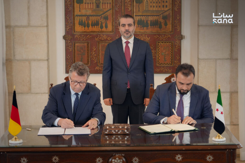العلاقات السورية الألمانية بعد التحرير.. من تبادل السفارات إلى الشراكة 1 photo 2026 07 16 14 13 31 1