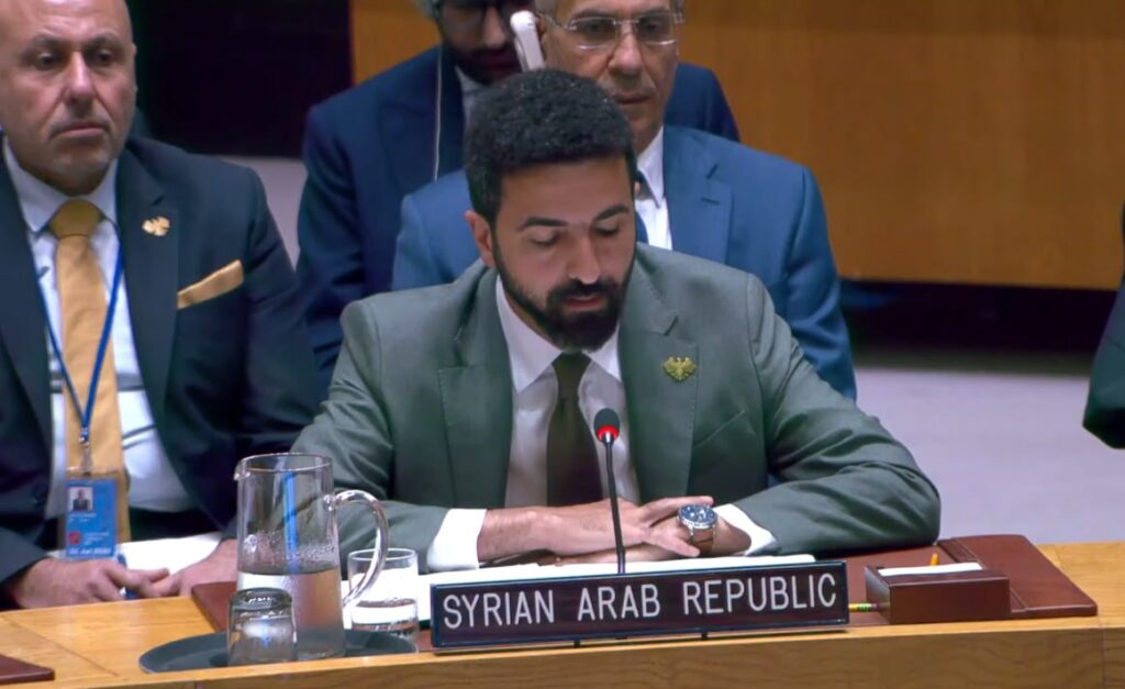 علبي أمام مجلس الأمن: سوريا الجديدة تستعيد دورها جسراً للتعاون 1 photo 2026 07 21 18 41 25