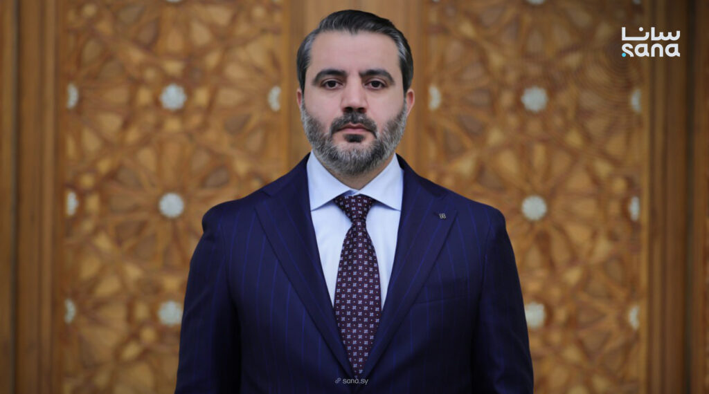 وزير الخارجية السورية أسعد الشيباني 1