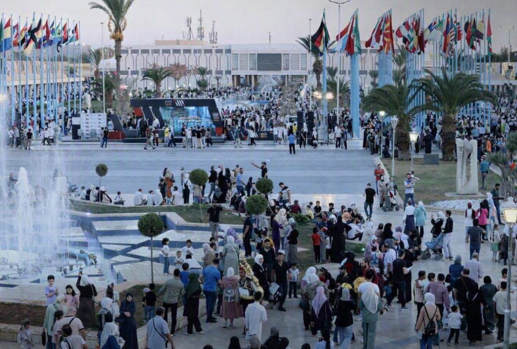 "سوريا تشرق من جديد" في معرض دمشق الدولي 1 سوريا تشرق جديد معرض دمشق