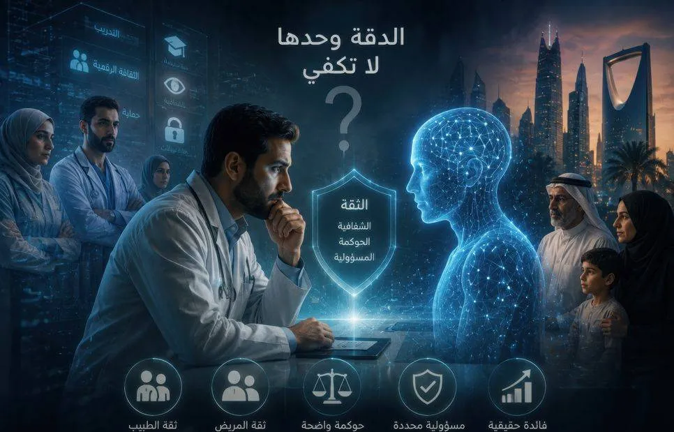 حين لا تكفي دقة الذكاء الاصطناعي... لماذا لا يثق به الأطباء العرب؟ 1 حين تكفي دقة الذكاء الاصطناعي