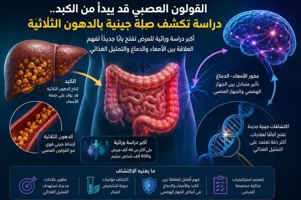 القولون العصبي... قد يبدأ من الكبد 1 القولون العصبي يبدأ الكبد