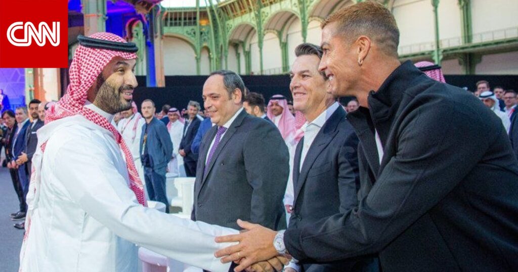 لقطة تجمع ولي العهد السعودي