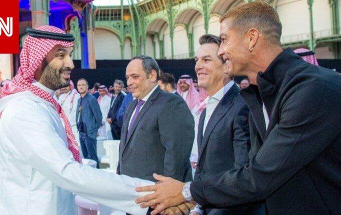 لقطة تجمع ولي العهد السعودي
