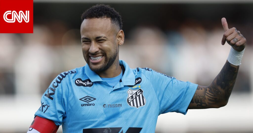 الدوري البرازيلي.. نيمار يفاجئ طفلاً من جماهير المنافس ويبكيه فرحاً 1 الدوري البرازيلي نيمار يفاجئ طفلاً