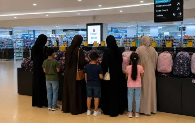 إقبال منافذ البيع لشراء مستلزمات