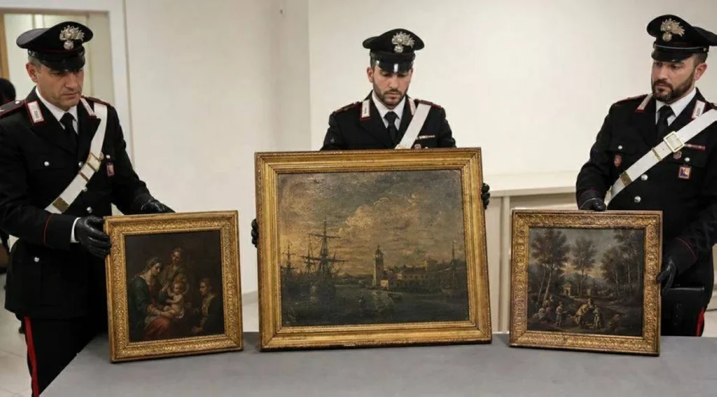 إيطاليا تستعيد لوحات مسروقة لرينوار وسيزان وماتيس بـ9 ملايين يورو 1 إيطاليا تستعيد لوحات مسروقة لرينوار
