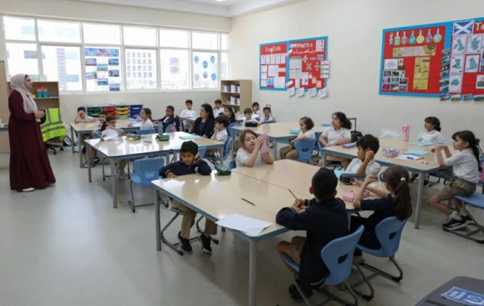 العودة المدارس تبدأ المنزل