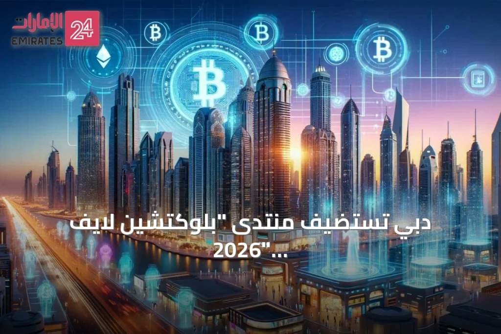 دبي تستضيف منتدى "بلوكتشين لايف 2026" يومي 1 و2 ديسمبر المقبل » الإمارات 24 1 article 148316