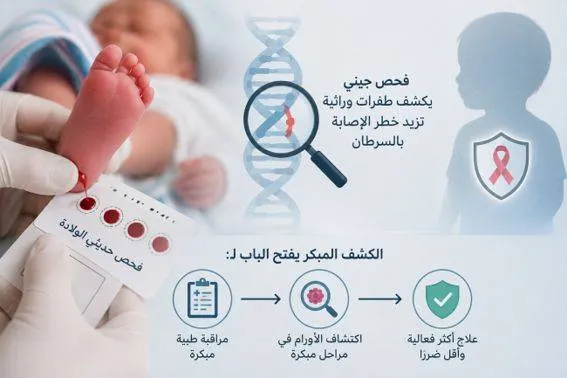 فحص جيني عند الولادة يكشف