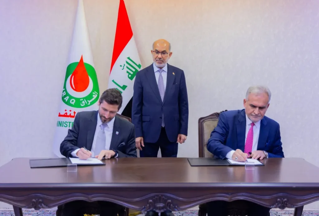 «النفط العراقية» توقع اتفاقية استشارة فنية مع «شيفرون» لتطوير غرب القر 1 النفط العراقية توقع اتفاقية استشارة
