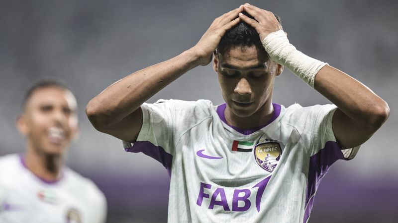 تصرف مؤثر من لاعب العين بعد تسجيل هدف في مرمى النصر يثير تفاعلًا 1 تصرف مؤثر لاعب العين تسجيل