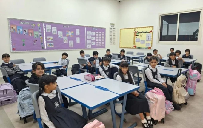 استقبال مُبهج لطلبة المدارس بالعين