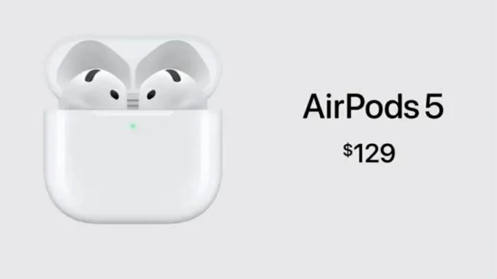 «أبل» تعلن AirPods 5 1 أبل تعلن AirPods