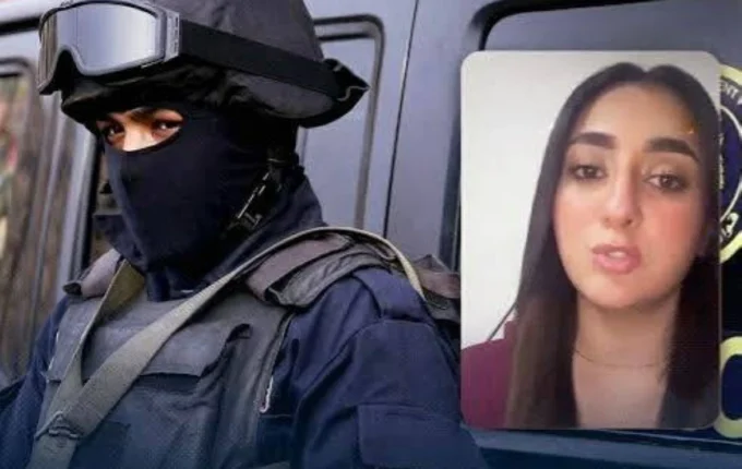 كاميرا مراقبة تثير ذعر فتاة