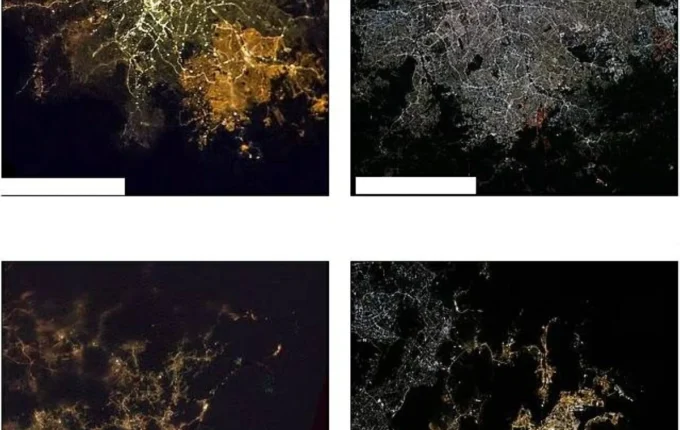 صور فضائية توثق تغير ألوان
