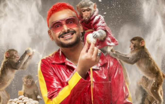 بالفيديو رامز جلال يتخلى شعره