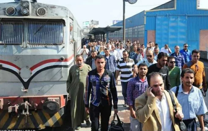 حقائب داخل قطار ضبط ترسانة