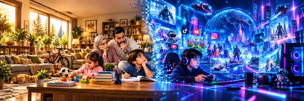 تربية الأبناء تحديات حائرة بين