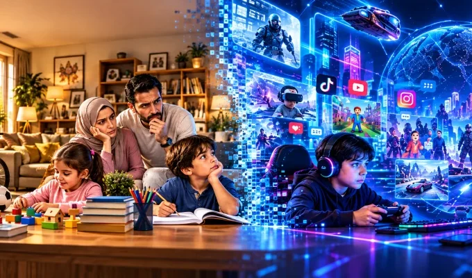 تربية الأبناء تحديات حائرة بين