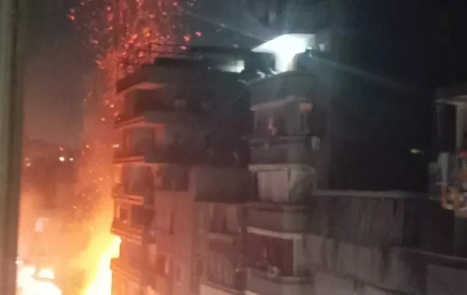 انفجار أسطوانة غاز داخل مطعم